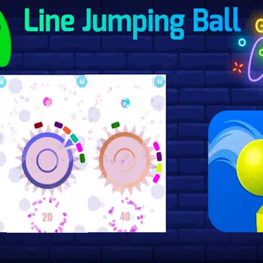 Line Jumping Ball oyunu