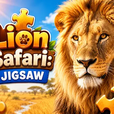 Lion Safari: Jigsaw Puzzles oyunu