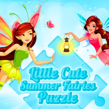 Little Cute Summer Fairies Puzzle oyunu