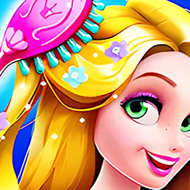 Long Hair Princess Salon oyunu