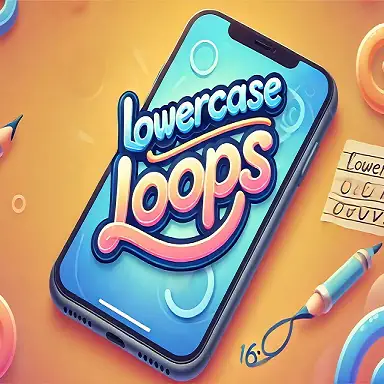 Lowercase Loops game