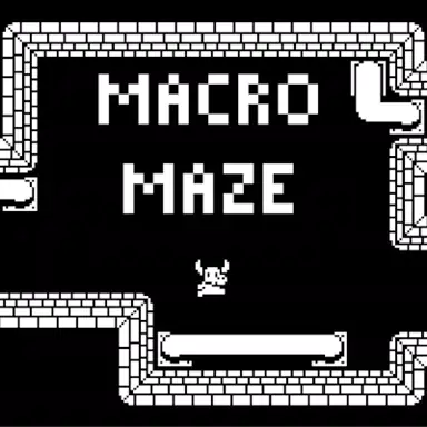 Macro Maze game