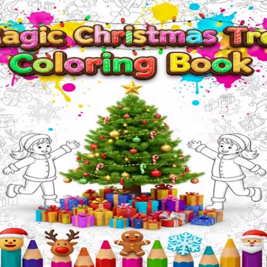 Magic Christmas Tree Coloring Book oyunu