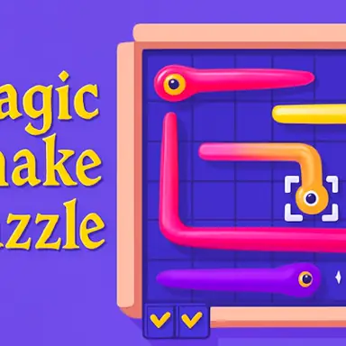 Magic Snake Puzzle oyunu