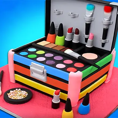 Make Up Cosmetic Box Cake Maker -Best Cooking Game oyunu