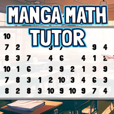Manga Math Tutor oyunu