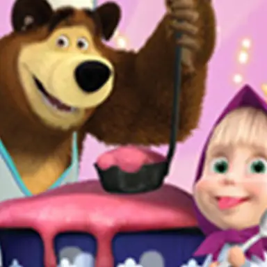 Masha And Bear Cooking Dash oyunu