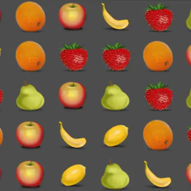 Match Fruits oyunu