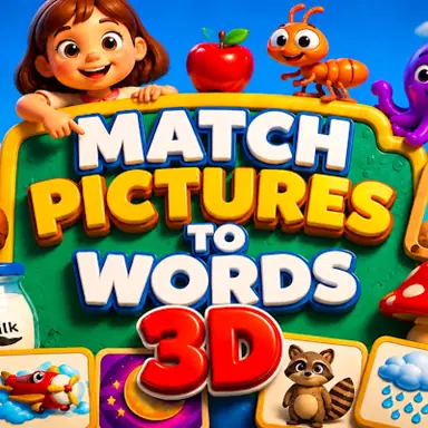 Match Pictures to Words 3D oyunu