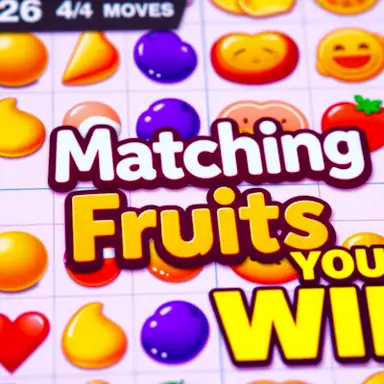 Matching Fruits game