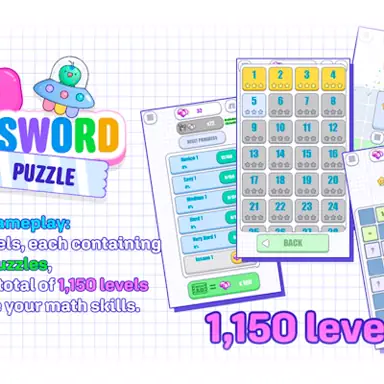 Math Crossword Puzzle game