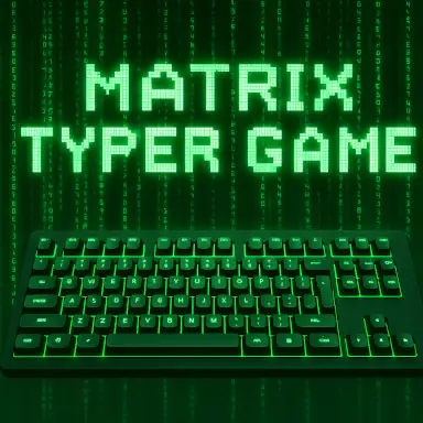 Matrix Typer game