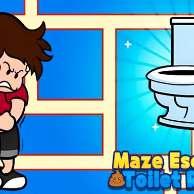 Maze Escape Toilet Rush game