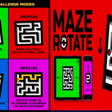 Maze Rotate game
