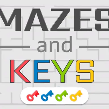 Mazes and Keys game