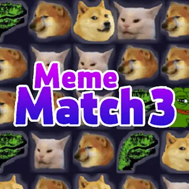 Meme Match 3 oyunu