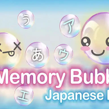 Memory Bubble - Japanese Kana oyunu