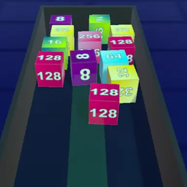 Merge Craft 2048 3D Puzzle game