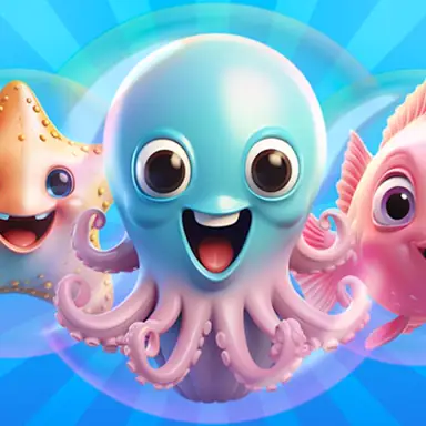 Merge Fish in 2048! oyunu