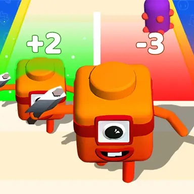 Merge Number Cube 3d Run Game oyunu