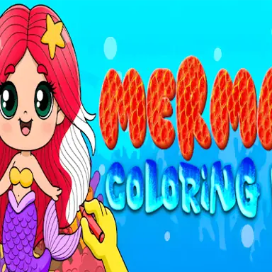 Mermaid Coloring Book game