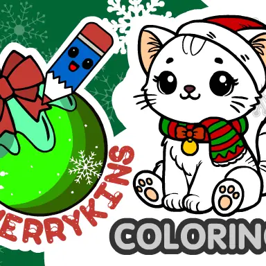 MerryKins Coloring oyunu