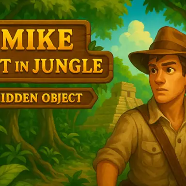 Mike Lost in Jungle - Hidden Object oyunu