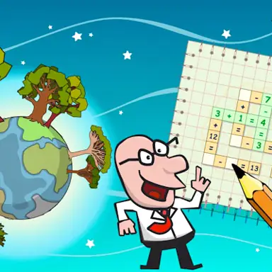 Mind Games Math Crosswords game