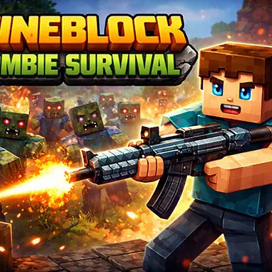Mineblock Zombie Survival game