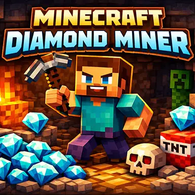 Minecraft Diamond Miner game