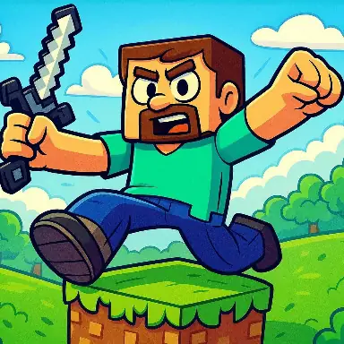 Minecraft Parkour Trials oyunu