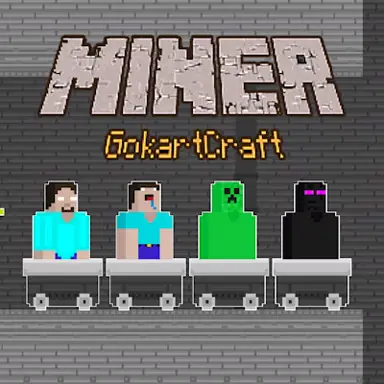 Miner GokartCraft - 4 Player game