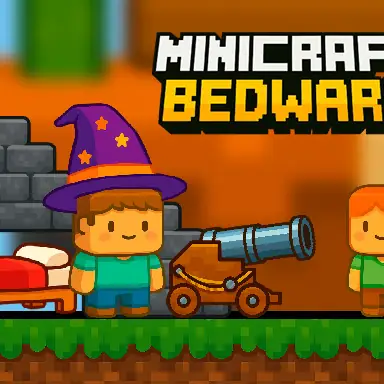 Minicraft Bedwars oyunu