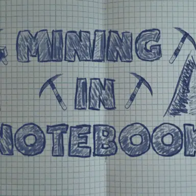 Mining in Notebook game