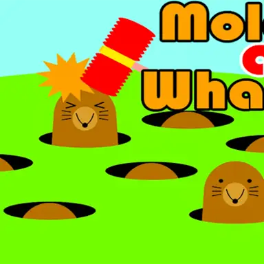 Mole a Whack game