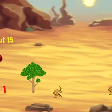 Monkey Shooting oyunu