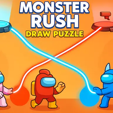 Monster Rush - Draw Puzzle game