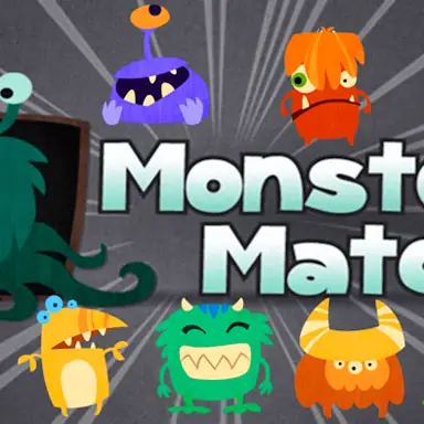 Monsters Match game