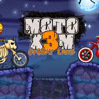 Moto X3M: Spooky Land oyunu