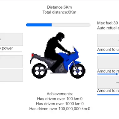 Motorbike Clicker game