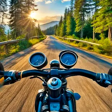 Motorcycle Racer. Road Mayhem oyunu