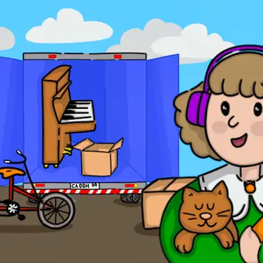 Move - Gather your belongings game