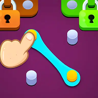Move the Rubber Bands Logic puzzle game