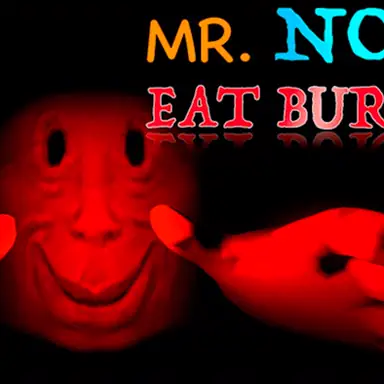 Mr. Noob EAT Burger oyunu