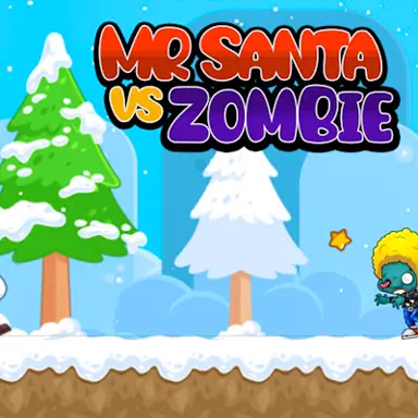 Mr. Santa vs Zombie game