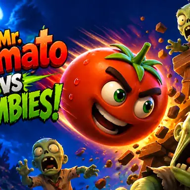 Mr Tomato VS Zombies game