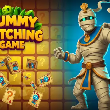 Mummy Matching Game game