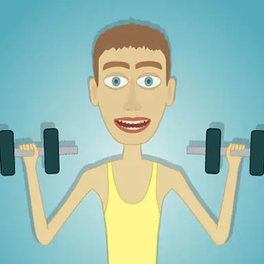 Muscle Clicker: Gym game oyunu