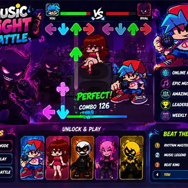 Music Night Battle: Rhythm Game oyunu