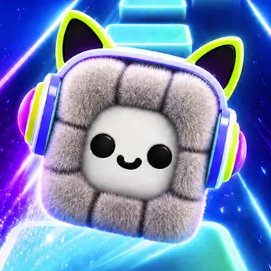 Music Tiles Fluffy Hop Beat oyunu
